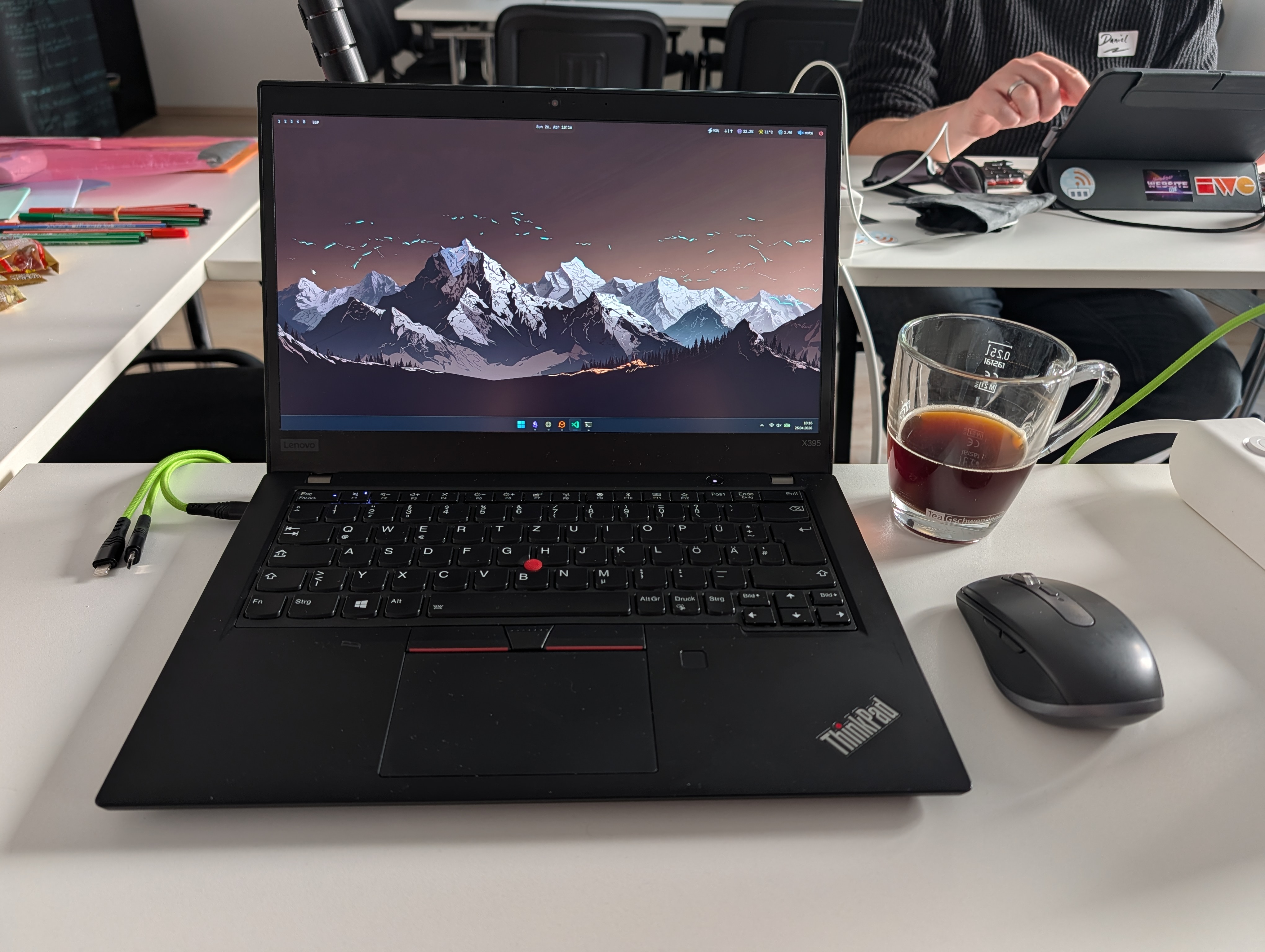 Notebook and coffee - let's go!